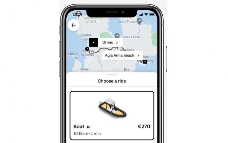 Uber boats in Mykonos: Ξεκίνησε η υπηρεσία θαλάσσιων μεταφορών της Uber στη Μύκονο