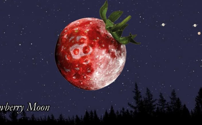 Strawberry Moon 2025: Πανσέληνος Ιουνίου!! Πότε θα γίνει ορατό στον νυχτερινό ουρανό το “Φεγγάρι της Φράουλας”