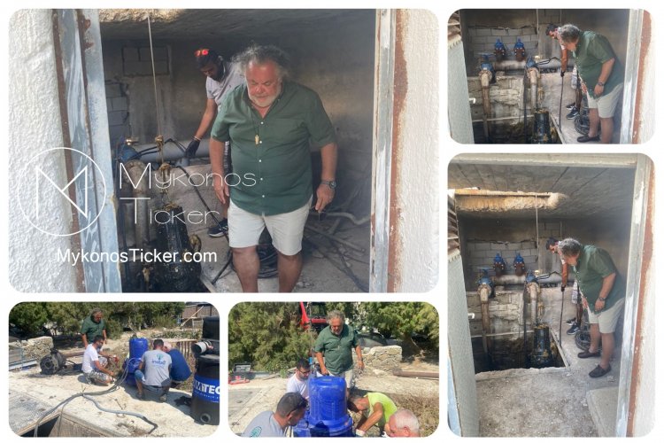 ΔΕΥΑΜ - Φραντζέσκος Βιγλιάρης: Άμεση αντιμετώπιση του προβλήματος στο αντλιοστασίου Κόρφου καμία διαρροή προς την θάλασσα