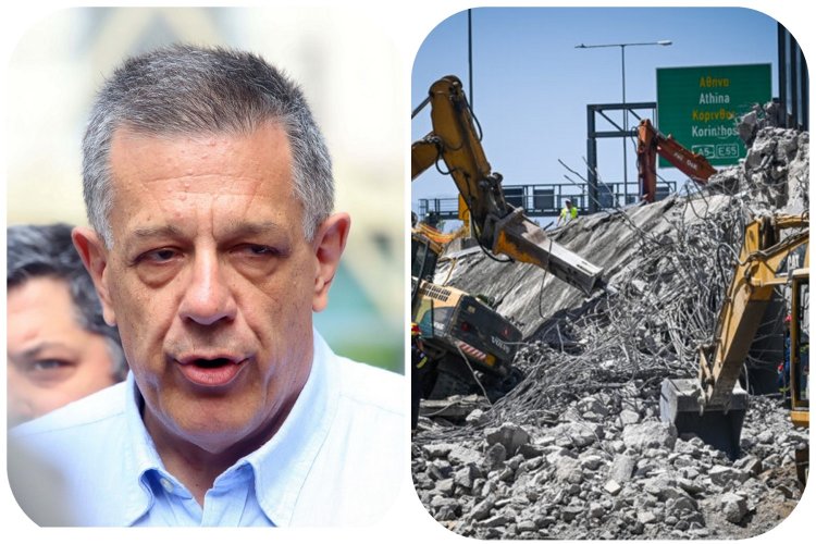 Bridge collapse in Patras - Ν. Ταχιάος για κατάρρευση γέφυρας στην Πάτρα: «Αποκλειστικός υπεύθυνος για τα μέτρα ασφαλείας η κατασκευαστική εταιρεία»