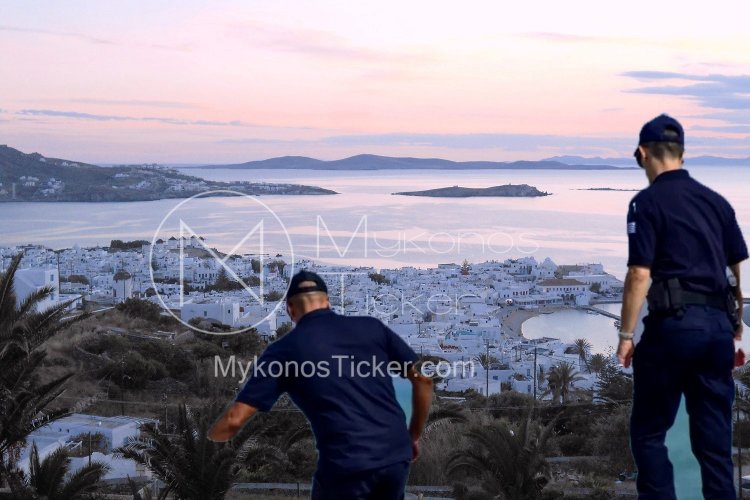 Mykonos arrest: Σύλληψη στη Μύκονο, για  παράνομη κατάληψη αιγιαλού με εγκατάσταση αυθαίρετων κατασκευών  και ανάπτυξη ομπρελοκαθισμάτων