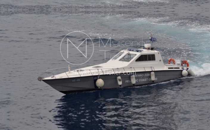 Mykonos: Ακυβερνησία σκάφους Α/Ψ, στην θαλάσσια περιοχή Ορνός Μυκόνου