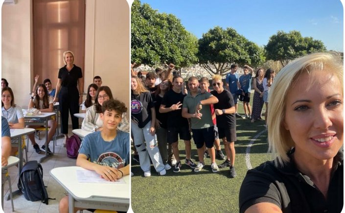 Starting New School Year - Κατερίνα Μονογυιού: Εύχομαι η νέα σχολική χρονιά να σας φέρει ένα βήμα πιο κοντά στα όνειρα και τους στόχους σας!!