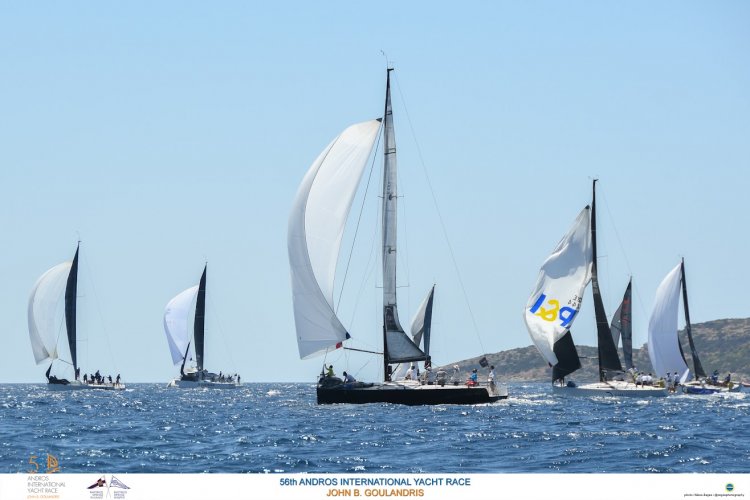 56th Andros “Ioannis V. Goulandris” - Ιστιοπλοϊκός Αγώνας Άνδρου: Πρωτιά για τον Olympian Κώστας Μάνθος και το Giorgio Furuno