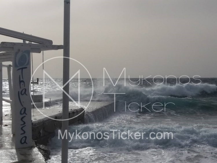 Marine Forecast: Συνεχίζονται οι Βόρειοι Θυελλώδεις Άνεμοι στο Αιγαίο έως 9 bf - Διαρκής Ετοιμότητα από το Λιμεναρχείο Μυκόνου!!