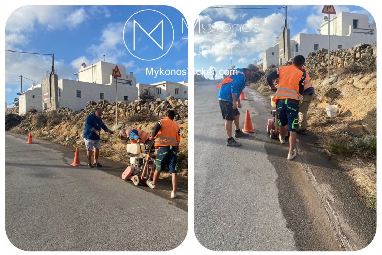 Mykonos - ΔΕΥΑΜ: Ξεκίνησαν οι εργασίες αντικατάστασης και επέκτασης μεταφορικών αγωγών ύδρευσης στην περιοχή της Κουκουλού Άνω Μεράς 