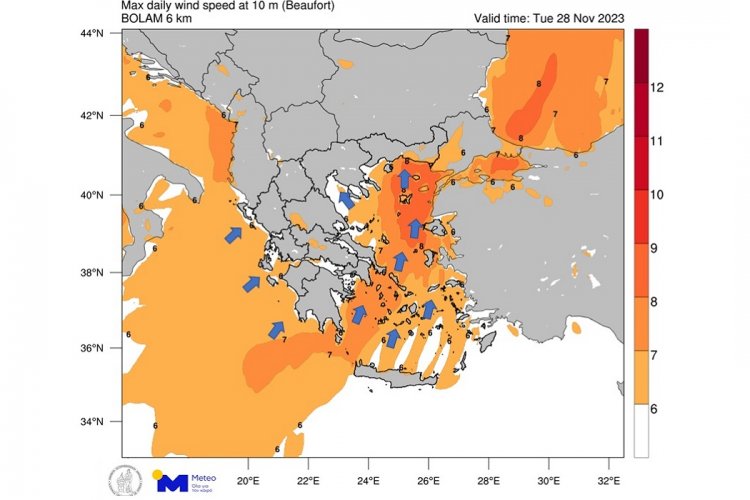 Weather Forecast: Βροχές επιπέδου 4 σήμερα - Νέο κύμα κακοκαιρίας με έντονα φαινόμενα [Meteo - Χάρτες]