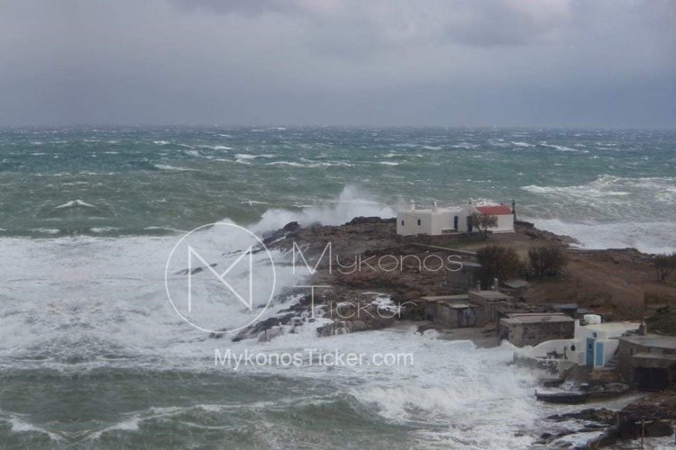 Marine Forecast: Συνέχιζουν οι Βόρειοι Θυελλώδεις Άνεμοι έως 9 bf, στο Νοτιοανατολικό Αιγαίο - Διαρκής Ετοιμότητα από το Λιμεναρχείο Μυκόνου!!