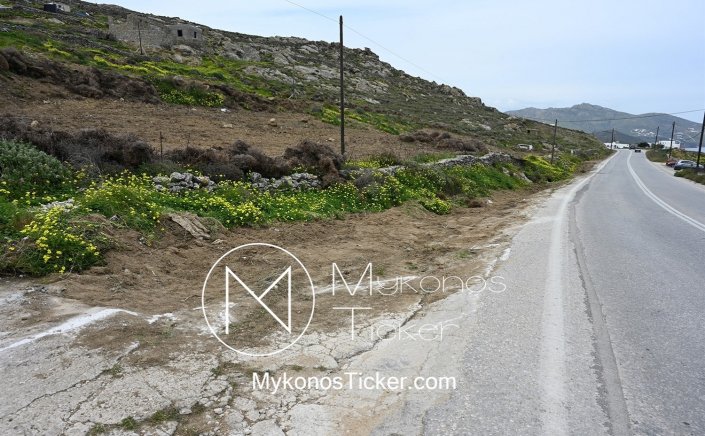Mykonos: Κυκλοφοριακές ρυθμίσεις αύριο Σάββατο 23/3/2024, στην περιφερειακή οδό Άνω Μεράς - Μυκόνου