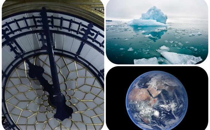 Climate Change: Κλιματική αλλαγή!! Το λιώσιμο των πάγων αλλάζει την περιστροφή της Γης και επηρεάζει τη μέτρηση του χρόνου!!