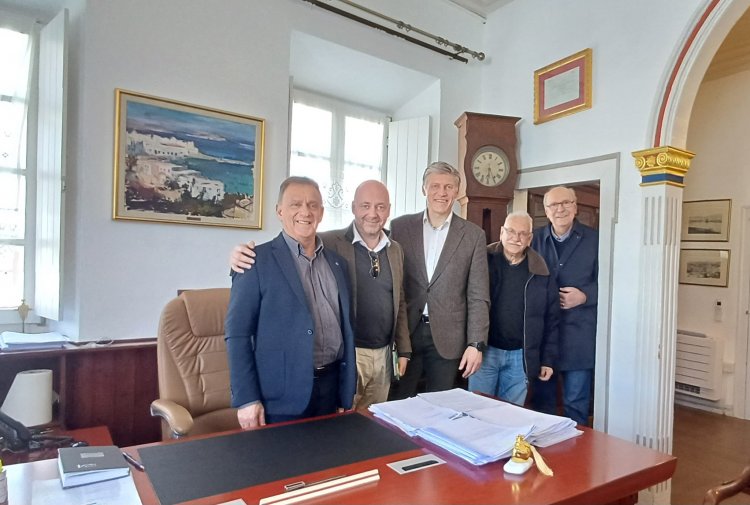 Συνάντηση Χρήστου Βερώνη με Νορβηγούς επιστήμονες  για την κατασκευή αφαλάτωσης με άντληση θαλασσινού νερού από μεγάλο Βάθος