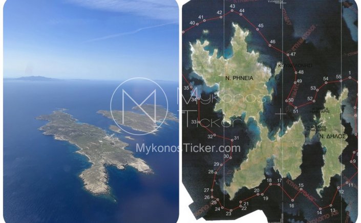 Delimitation of Delos & Rhenia: Οριοθετήθηκε ο ενιαίος ενάλιος και χερσαίος αρχαιολογικός χώρος των νήσων Δήλου και Ρήνειας