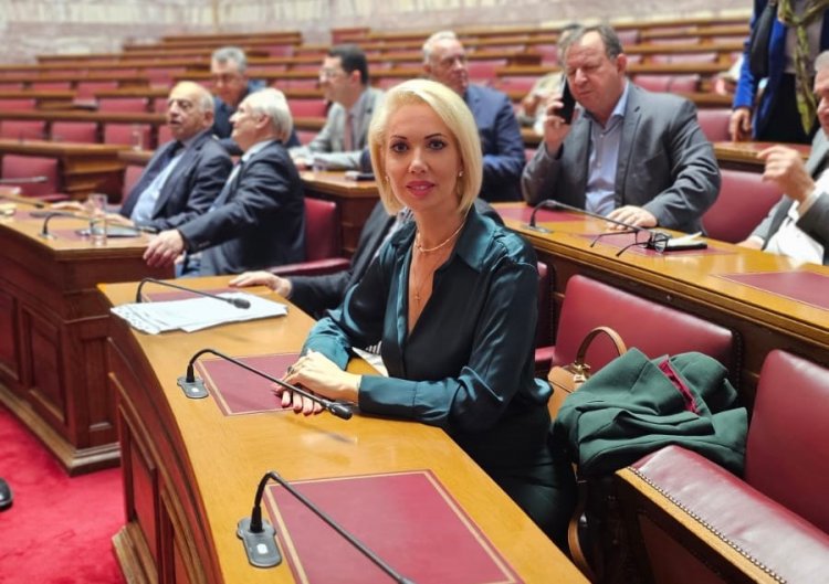 MP Katerina Monogiou: Η Κατερίνα Μονογυιού κατέθεσε αναφορά για παράταση της προθεσμίας υποβολής δηλώσεων στο Κτηματολόγιο