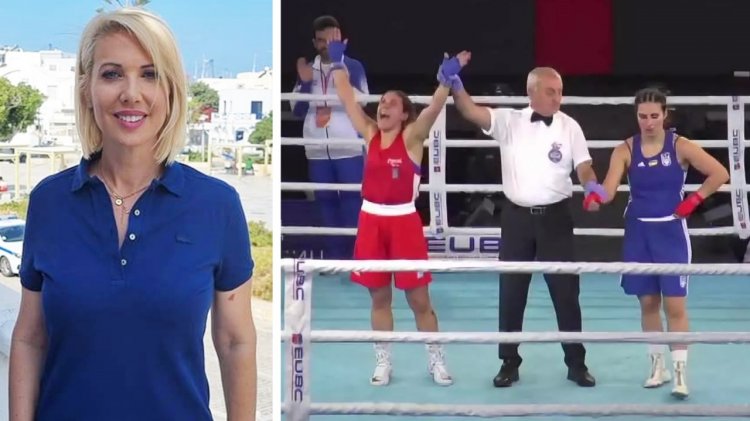 MP Katerina Monogiou: Θερμά συγχαρητήρια στη Ναξιώτισσα Σοφία Κριμιτζά-Λεγάκη για τη χρυσή της διάκριση στο Βαλκανικό Πρωτάθλημα Πυγμαχίας