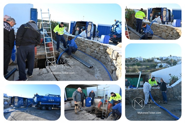 Ολιστικός καθαρισμός και συντήρηση αντλιοστασίου λυμάτων στα Παλαιά Σφαγεία [Εικόνες - Video]