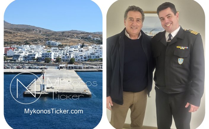 Mayor of Andros: Προς δημοπράτηση η πλήρης αναμόρφωση-επισκευή της Βόρειας προβλήτας του Λιμένα Γαυρίου