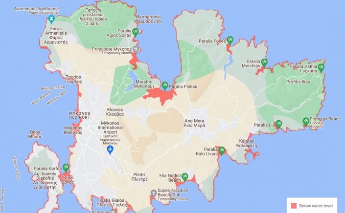 Climate Change: Κλιματική κρίση: Ποιες πόλεις και περιοχές θα βυθιστούν - Ο παγκόσμιος χάρτης [Διαδραστικός Χάρτης]