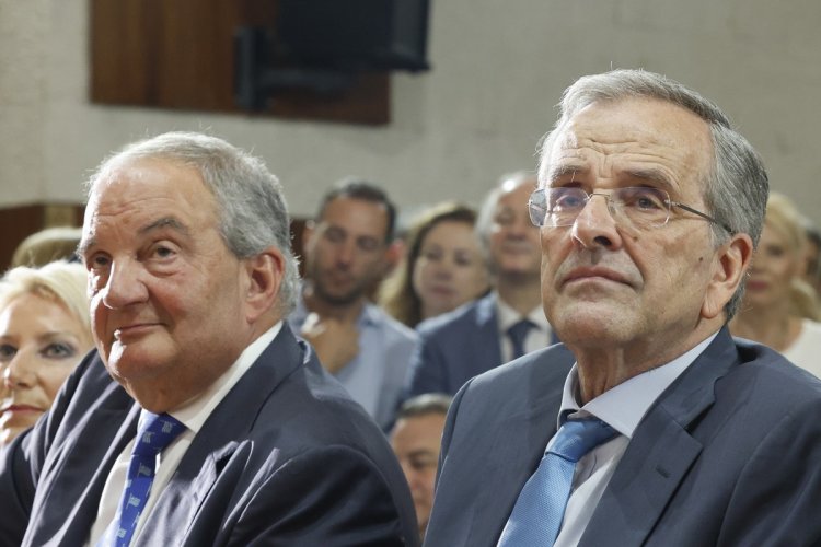 Past PM Karamanlis-Samaras: Τι σηματοδοτεί η νέα κοινή εμφάνιση Καραμανλή - Σαμαρά