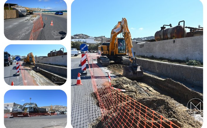 Ξεκίνησε η ΔΕΥΑ Μυκόνου την κατασκευή του προωθητικού αγωγού Αφαλάτωσης Κόρφου προς Κεντρικές Δεξαμενές [Εικόνες]