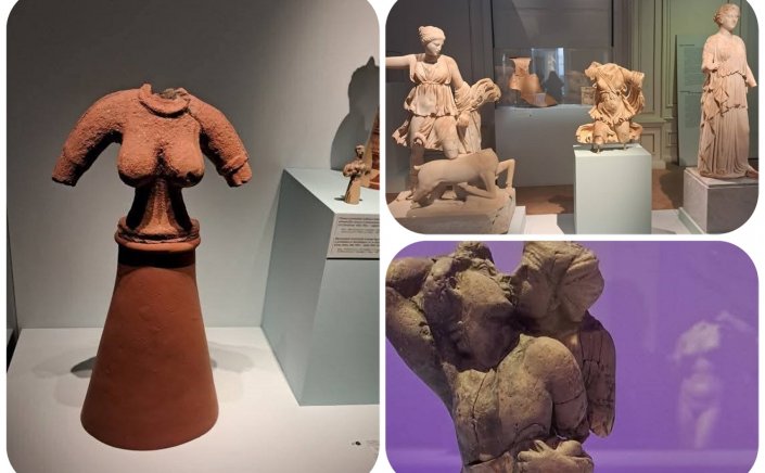 Cycladic Press Association: Περιήγηση  της Ε.Κυ.Τ.   στην ιστορία... στο Μουσείο Κυκλαδικής Τέχνης, στην έκθεση με θέμα τις «Άγνωστες ιστορίες γυναικών των Κυκλάδων»