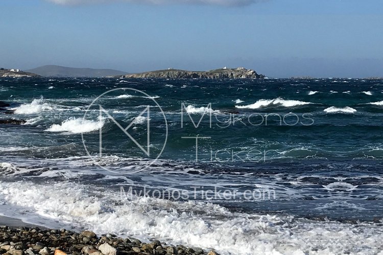 Strong winds in Southeastern Aegean Sea: Αναγγελία Βορείων - Βορειοανατολικών Θυελλωδών Ανέμων έως 8 bf στο Ν/Α Αιγαίο!!