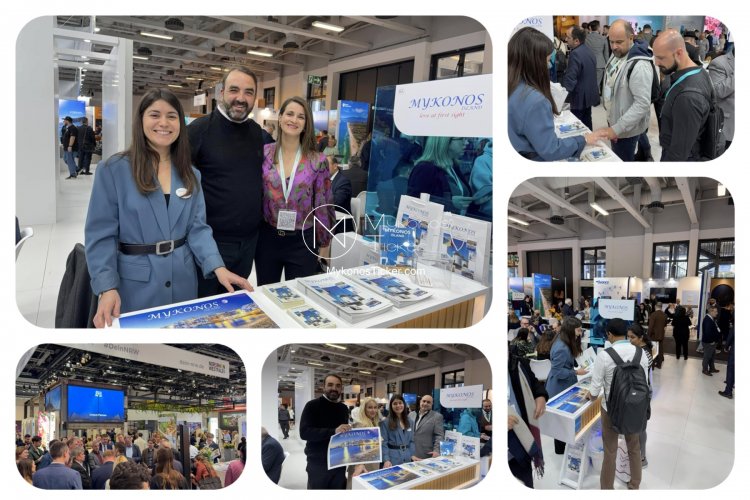 Tourist Season 2025 - Σταύρος Γρύμπλας: Δυναμική η παρουσία της Μυκόνου στην τουριστική έκθεση ΙΤΒ στο Βερολίνο