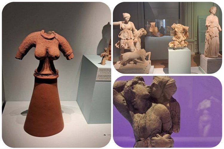 Cycladic Press Association: Περιήγηση  της Ε.Κυ.Τ.   στην ιστορία... στο Μουσείο Κυκλαδικής Τέχνης, στην έκθεση με θέμα τις «Άγνωστες ιστορίες γυναικών των Κυκλάδων»