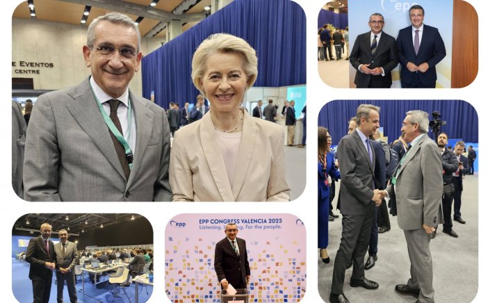 G.Hatzimarkos - EPP Gongress: “Μέσα από την Ομάδα του ΕΛΚ την μεγαλύτερη στην ενωμένη Ευρώπη, η δική μας συμμετοχή γίνεται αγώνας για περισσότερη Ευρώπη, για ισχυρότερη Ελλάδα”