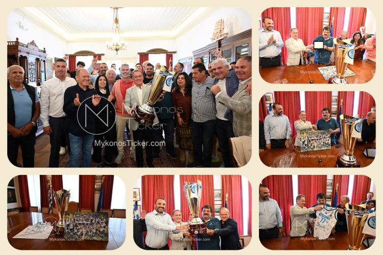 O Xpήστos Bεpώvηs τίμησε τους “Ηρωες“ Μπασκετμπολίστες και το “Αθόρυβο Προεδρείο” του Α.Ο. Mυkόvoυ για την επική άνοδο στην GBL [410 εικόνες & 15 videos]