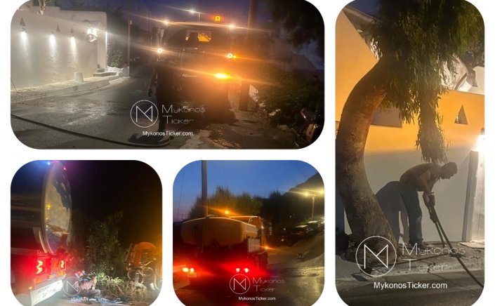 ΔΕΥΑ Μυκόνου: Απόφραξη και πλήρης καθαρισμός του κεντρικού αγωγού και των φρεατίων του δικτύου αποχέτευσης στην περιοχή Αγιος Στέφανος [Εικόνες]