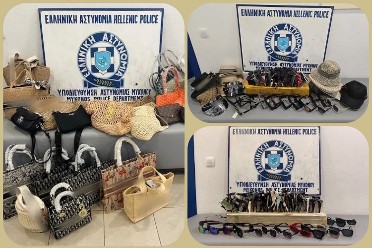 Mykonos arrest: Στη Μύκονο, στοχευμένοι αστυνομικοί έλεγχοι για την καταπολέμηση του παραεμπορίου & της διακίνησης απομιμητικών προϊόντων
