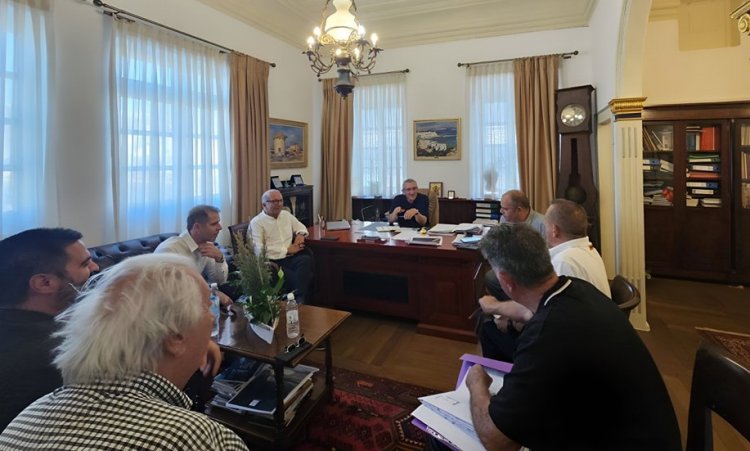 Hatzimarkos: Η εξαιρετική δουλειά που κάνει ο Xpήστos Bεpώvηs, είναι και για εμάς το στέρεο έδαφος της συνεργασίας - Τα 5 κύρια θέματα που συζητήθηκαν στην συνάντηση