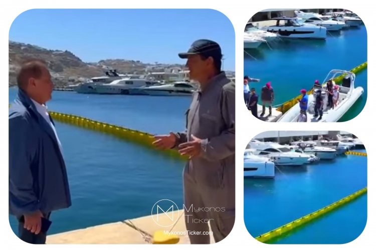 Xpήστos Bεpώvηs: Άσκηση αντιμετώπισης θαλάσσιας ρύπανσης στον Νέο Λιμένα Τούρλου - Αδιαπραγμάτευτη η διαφύλαξη του περιβάλλοντος