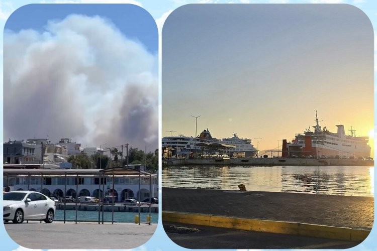 Coastal Shipping: ΠΡΟΣΟΧΗ!! Η φωτιά στη Ραφήνα άλλαξε νωρίτερα κάποια δρομολόγια!! Ήδη τα πλοία επιστρέφουν Ραφήνα - Από αύριο κανονικά όλες οι αναχωρήσεις για Άνδρο - Τήνο - Μύκονο!!