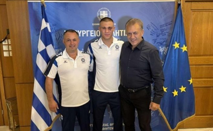 Alternate Sports Min Vroutsis: Συνάντηση του Γιάννη Βρούτση με τον παγκόσμιο πρωταθλητή Πάλης Γιώργο Κουγιουμτίδη