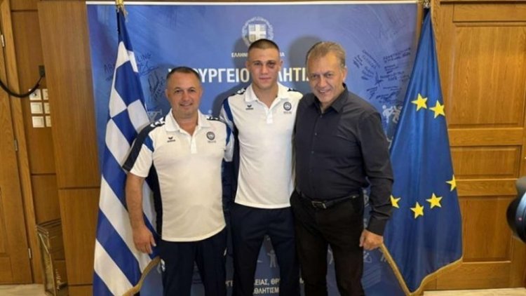 Alternate Sports Min Vroutsis: Συνάντηση του Γιάννη Βρούτση με τον παγκόσμιο πρωταθλητή Πάλης Γιώργο Κουγιουμτίδη