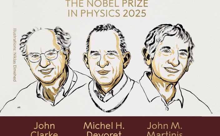 Nobel Prize 2025 in Physics: Στους John Clarke, Michel Devoret & John Martinis το Νόμπελ Φυσικής 2025, για τους ερευνητές που άνοιξαν τον δρόμο στους κβαντικούς υπολογιστές