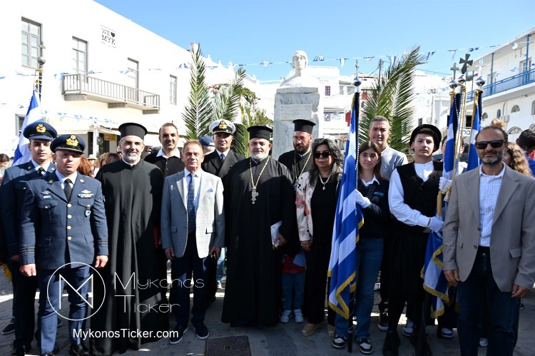 28th of October - “The Ochi Day”: Προσκύνημα και στέψη στην προτομή της Ηρωίδας Μαντούς Μαυρογένους [Εικόνες & Videos]