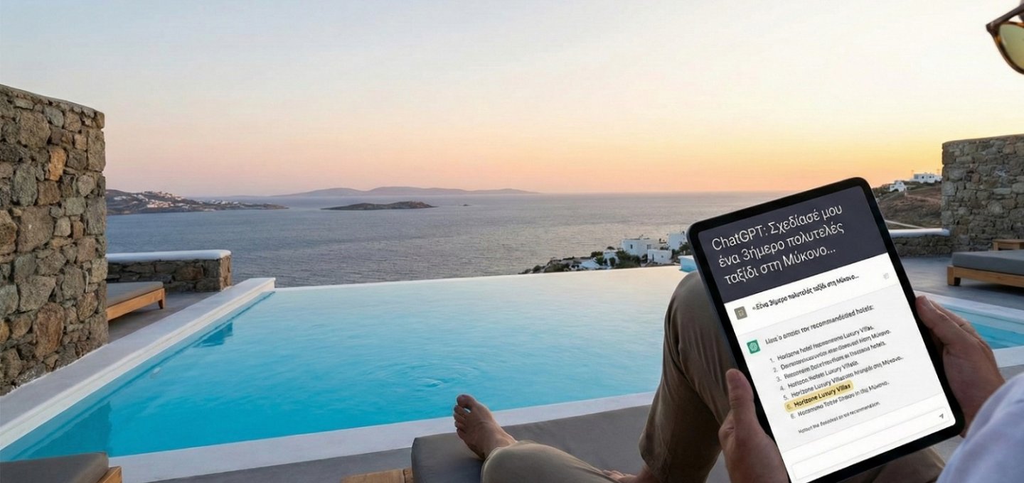 AI in Hotel Bookings: Το παραδοσιακό SEO αλλάζει ριζικά!! Η AI επαναπροσδιορίζει τις απευθείας κρατήσεις & τις στρατηγικές των ξενοδόχων!!