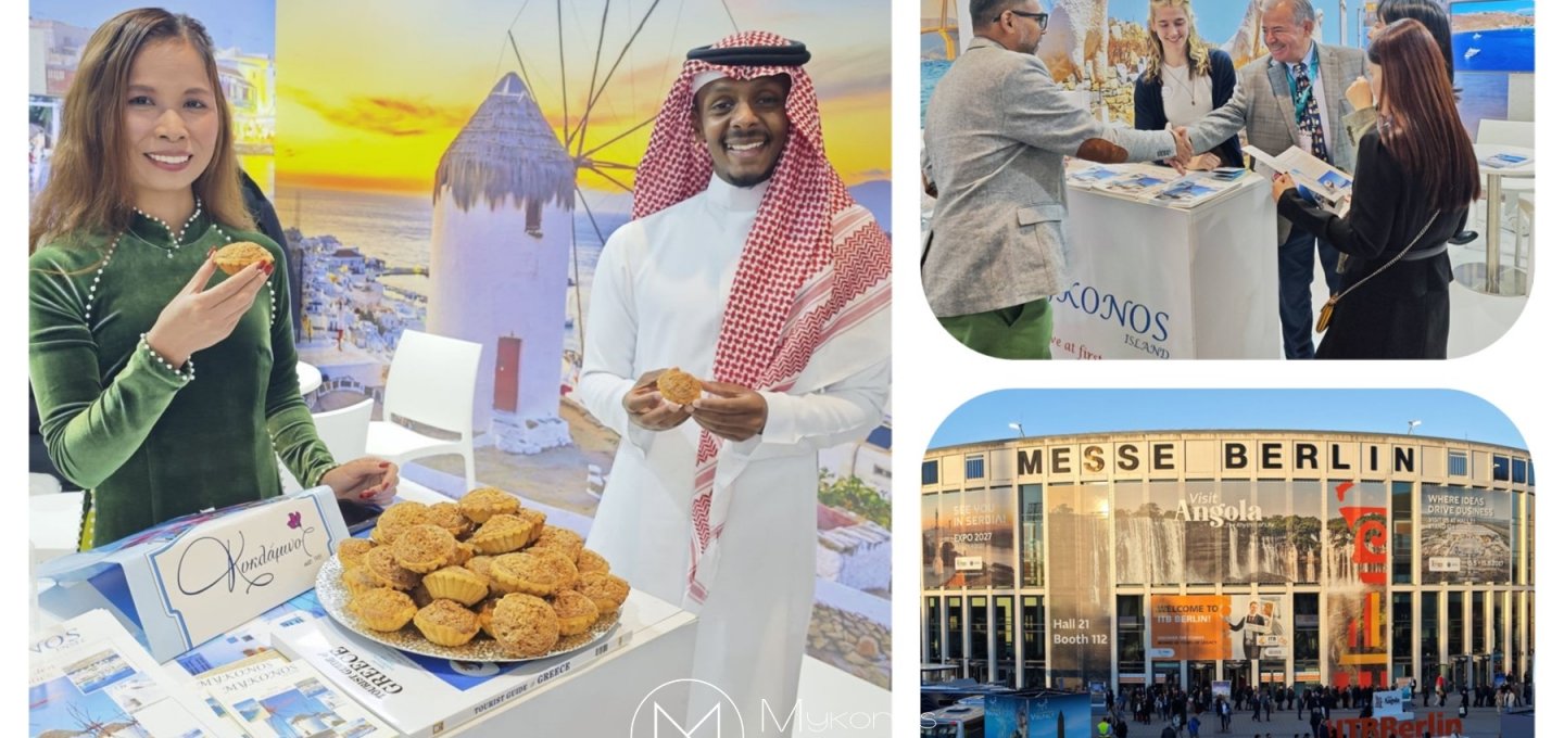 Mayor of Mykonos, Χρήστος Βερώνης: Στρατηγική εξωστρέφεια στην “ITB Berlin”– Η Μύκονος θωρακίζει το παγκόσμιο Brand της και παραμένει στην Κορυφή του Τουρισμού