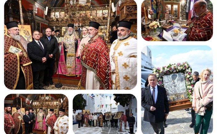 Sunday of Orthodoxy: Παρέστη συμπροσευχόμενος ο Δήμαρχος Μυκόνου Χρήστος Βερώνης την Κυριακή της Ορθοδοξίας στη Μεγάλη Παναγιά [ Εικόνες & Vids]