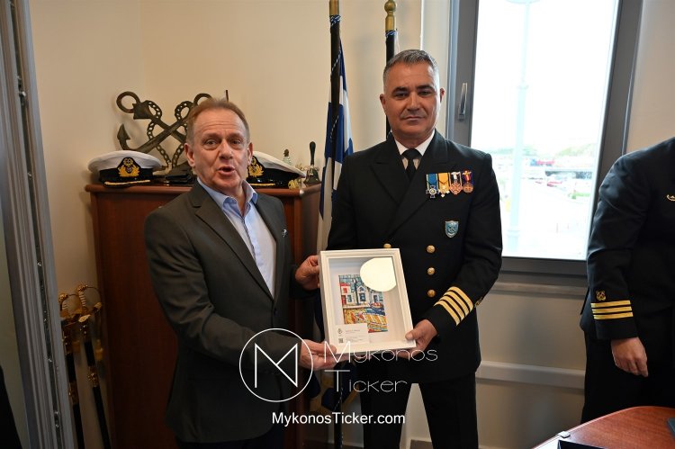 Mayor of Mykonos - Χρήστος Βερώνης: Θεσμική μετάβαση και εγγύηση συνέχειας στο Λιμεναρχείο Μυκόνου [Video & 274 Pics]