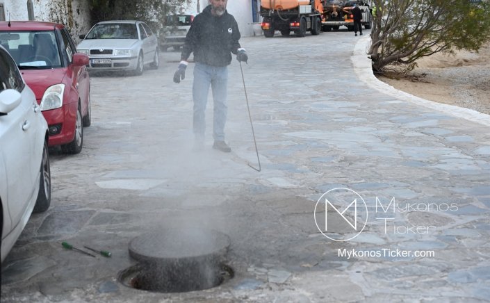 Island Resilience | ΔΕΥΑ Μυκόνου: Προληπτική ανάταξη και λειτουργική εγγύηση του δικτύου λυμάτων στην Ακτή Καμπάνη - Γιαλός Χώρας [Εικόνες & Video]