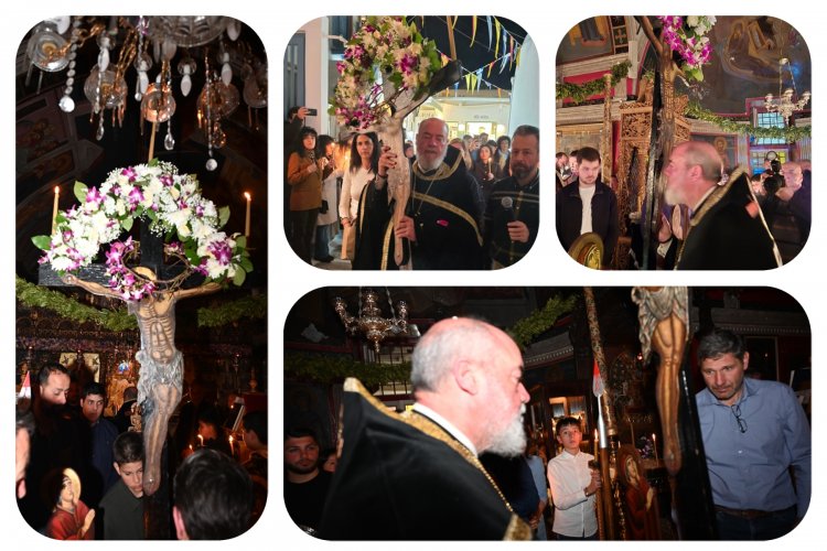 Holy Thursday in Mykonos: Ρίγη κατάνυξης στην καρδιά του Αιγαίου - Η Έξοδος του Εσταυρωμένου στη Μεγάλη Παναγιά Μυκόνου [Video]