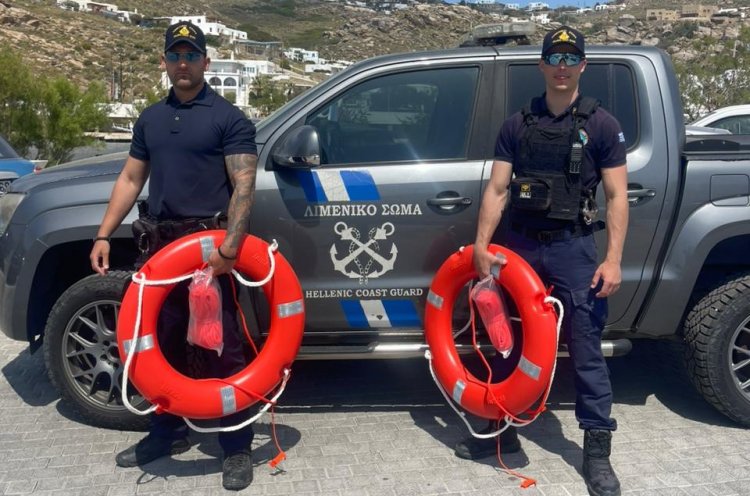 Maritime Safety: Το ειλικρινές «Ευχαριστώ» του Λιμεναρχείου Μυκόνου στη Navarino S.A. για τη στρατηγική δωρεά εξοπλισμού SOLAS