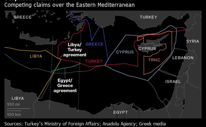 Turkey Blue Homeland Bill: ΑΟΖ 200 Μιλίων προβλέπει το νομοσχέδιο της Τουρκίας για τη «Γαλάζια Πατρίδα» & βάζει φωτιά σε Αιγαίο και Αν. Μεσόγειο! Τα ελληνικά νησιά στο στόχαστρο & οι γκρίζες ζώνες [Bloomberg]