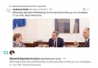 Διεθνής Επικύρωση: Η υποψήφια ΓΓ του ΟΗΕ Μισέλ Μπατσελέ επέλεξε το Mykonos Ticker για την αναδημοσίευση της συνάντησής της με τον Μητσοτάκη