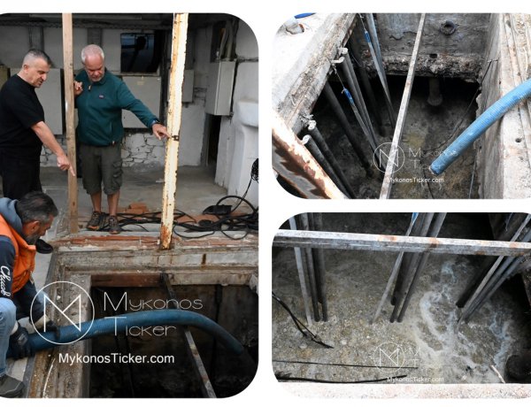 Mykonos Wastewater Resilience: Προληπτικός Καθαρισμός και Τεχνική Εξυγίανση της ΔΕΥΑΜ στο Αντλιοστάσιο Λυμάτων της Αλευκάνδρας για την εξάλειψη της Σπηλαίωσης