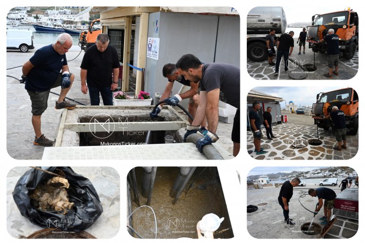 Mykonos Wastewater Resilience: Τεχνική εξυγίανση και διασφάλιση της παροχετευτικότητας του Δικτύου λυμάτων στο παραλιακό μέτωπο της Χώρας από τη ΔΕΥΑ Μυκόνου