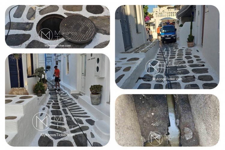 Wastewater  Resilience: Τεχνική εξυγίανση και Μηχανικός καθαρισμός στο Δίκτυο Λυμάτων σε Λίμνη και Καλογερά